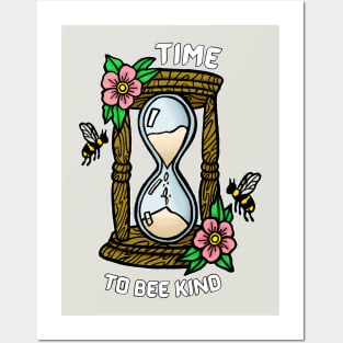 Time To Bee Kind Posters and Art